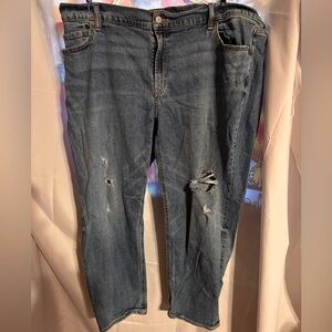 Old Navy Women’s Distressed Boyfriend Jeans